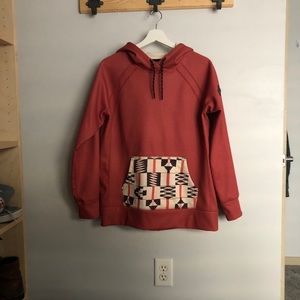 Coral Burton sweatshirt